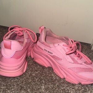 Steve Madden Blush Pink Athletic Sneakers